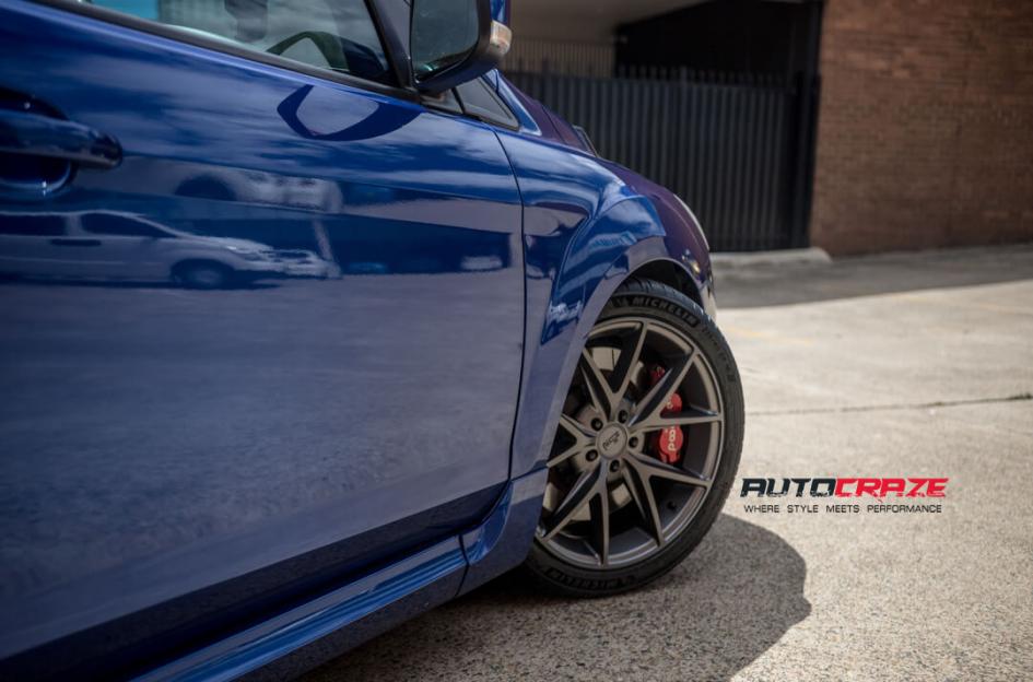 FORD FOCUS  5 STUD  MISANO MATTE GUN METAL